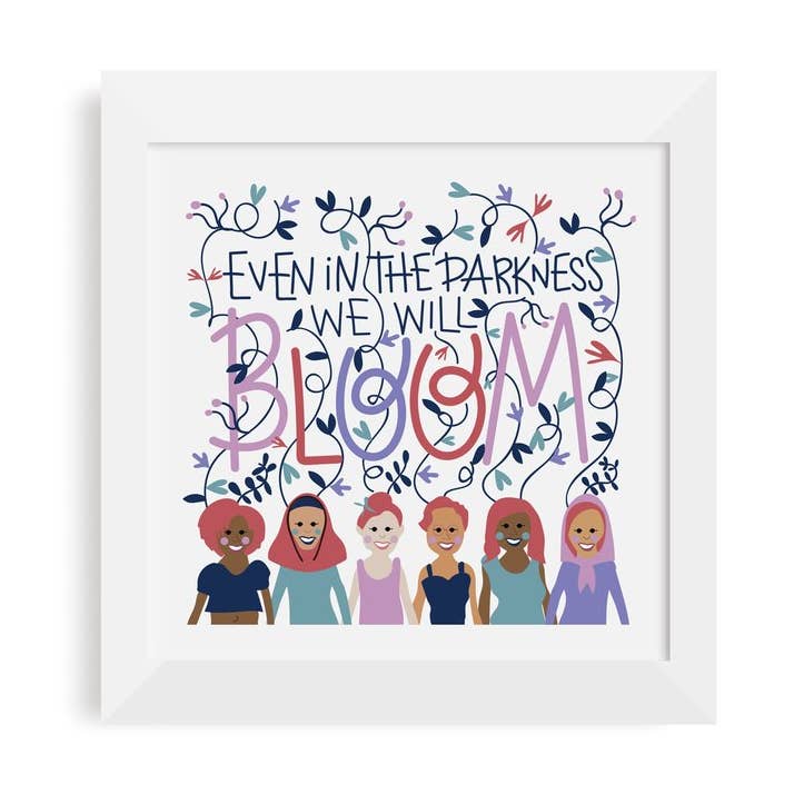 Bloom in Darkness Print for wholesale by Lane Paper Works