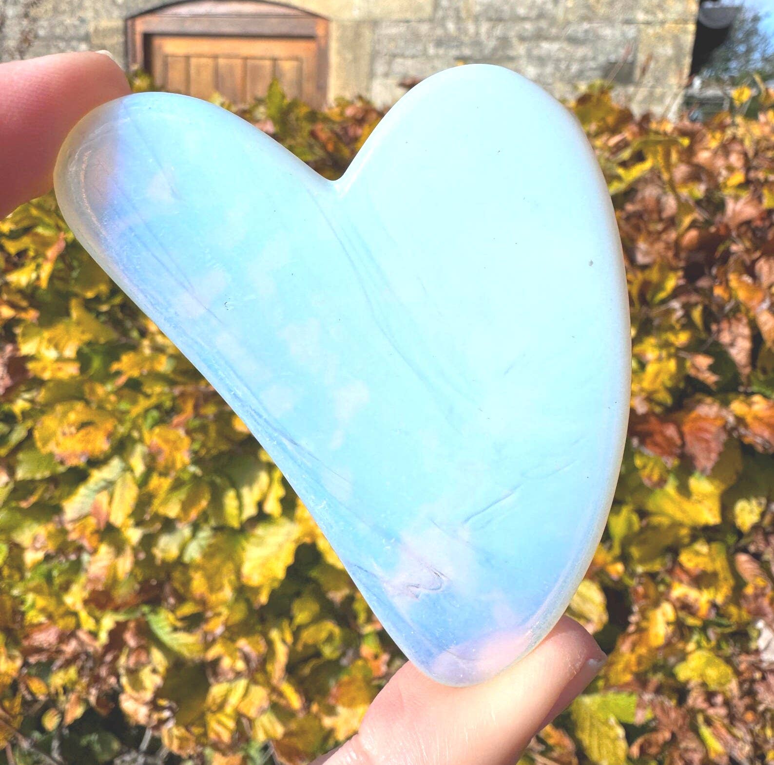 Elf Kendal Hippies - Wholesale Gua Sha Tool - Gua sha gemstone facial massager crystal gua sha heart stone7