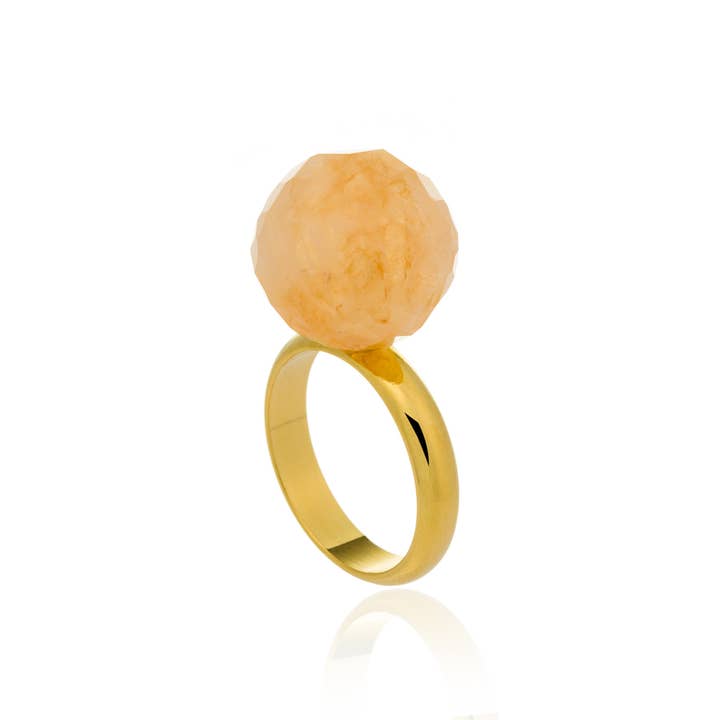 Silvia Doring - Wholesale Cocktail/Statement Ring - Double Rings Bubbles 351