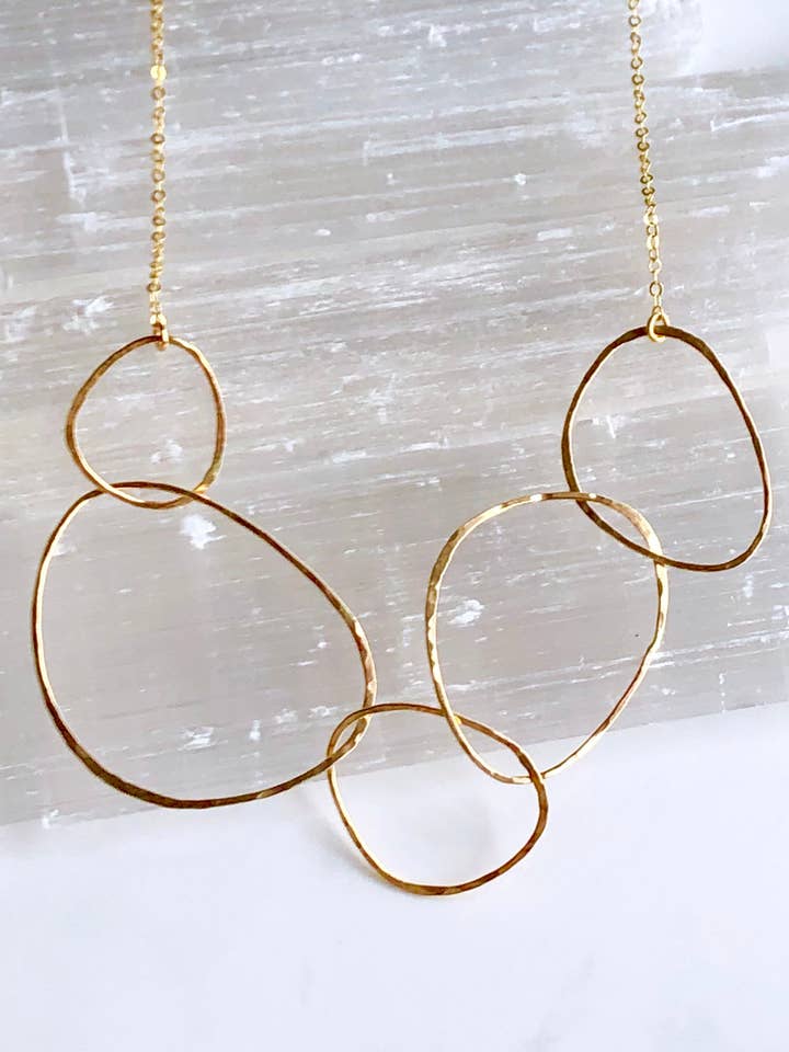 River Rock Necklace for wholesale by Bonnie Boardman Jewelry