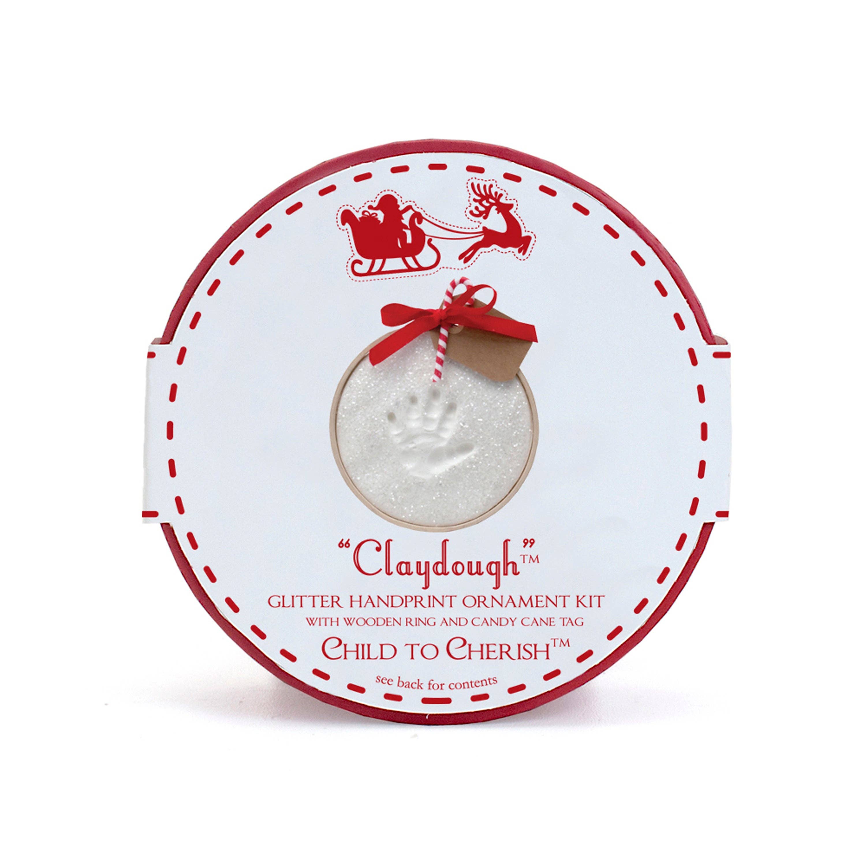 Child To Cherish® - Wholesale Ornament - Kids & Baby - Claydough Handprint Ornament Kit