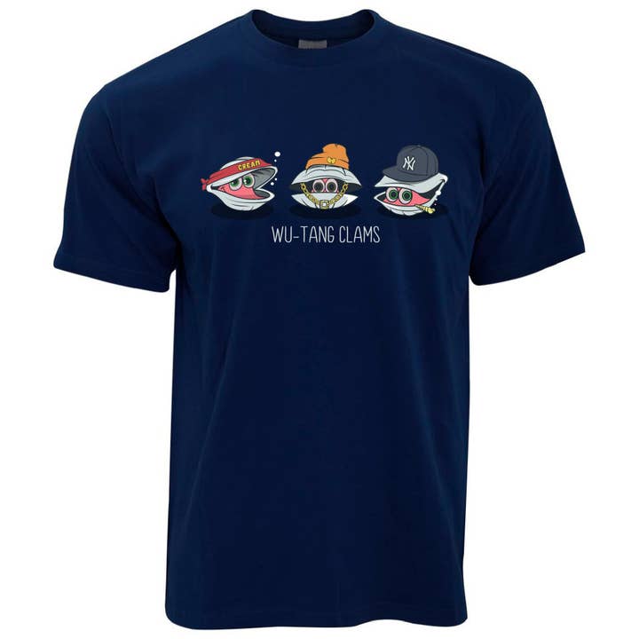 PIGMENTIFY – wholesale Grafisk T-shirt - Unisex – Wu-Tang Clams Lineup T-shirt