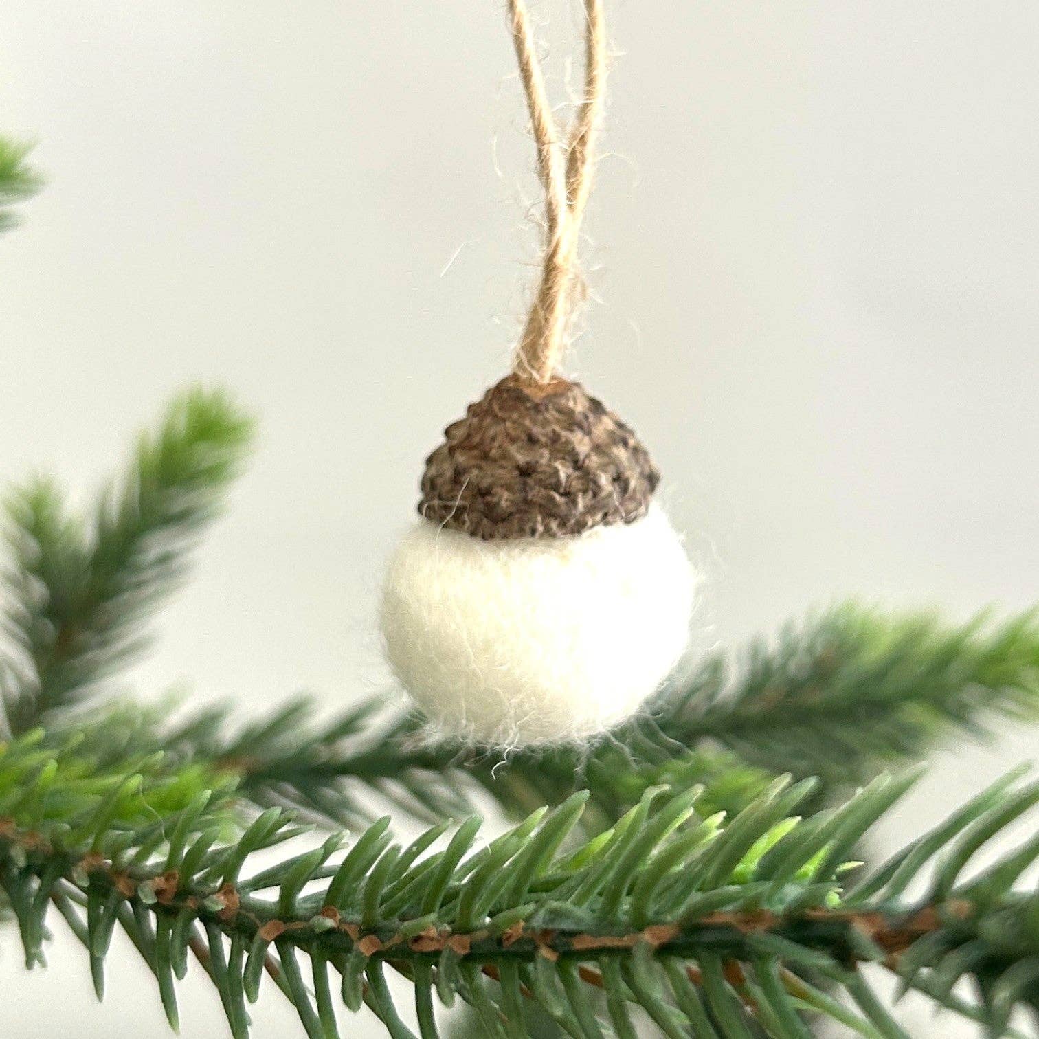 Town & Earth - Wholesale Ornament - Felt Acorn Christmas Ornaments | Eco-Friendly Holiday Decor1