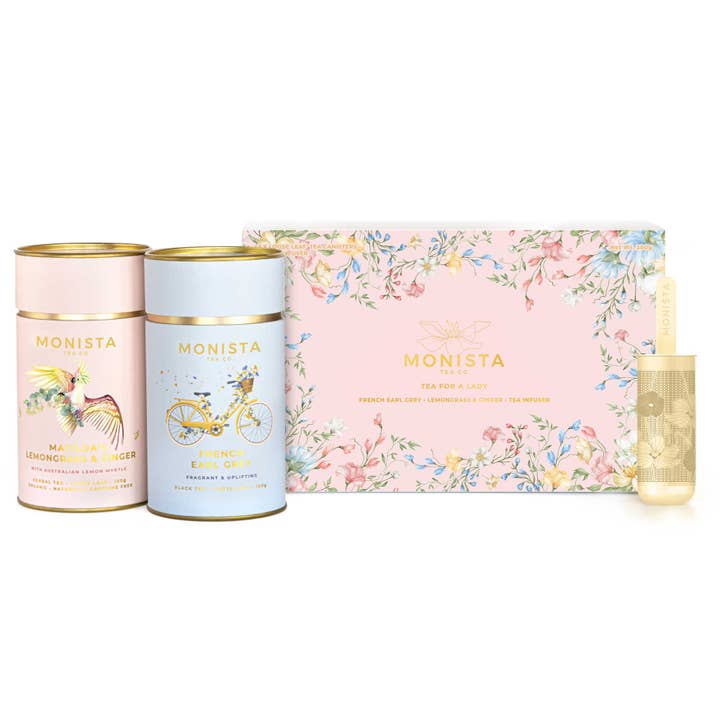 Monista Tea Co. – Chá solto por atacado – Conjunto Presente - Chá Para Uma Senhora2