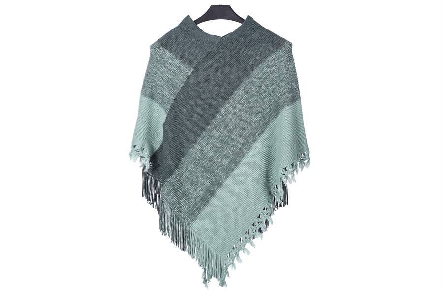 Nima Accessories Inc – Engroshandel Poncho - Dame – Modeponcho til kvinder i flere farver0