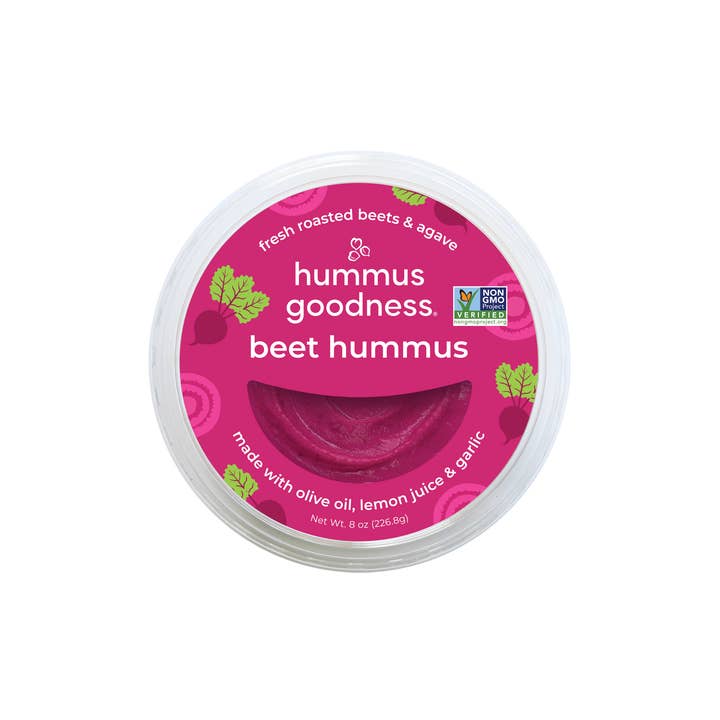 Hummus Goodness - Wholesale Dip - Hummus Goodness Beet Hummus