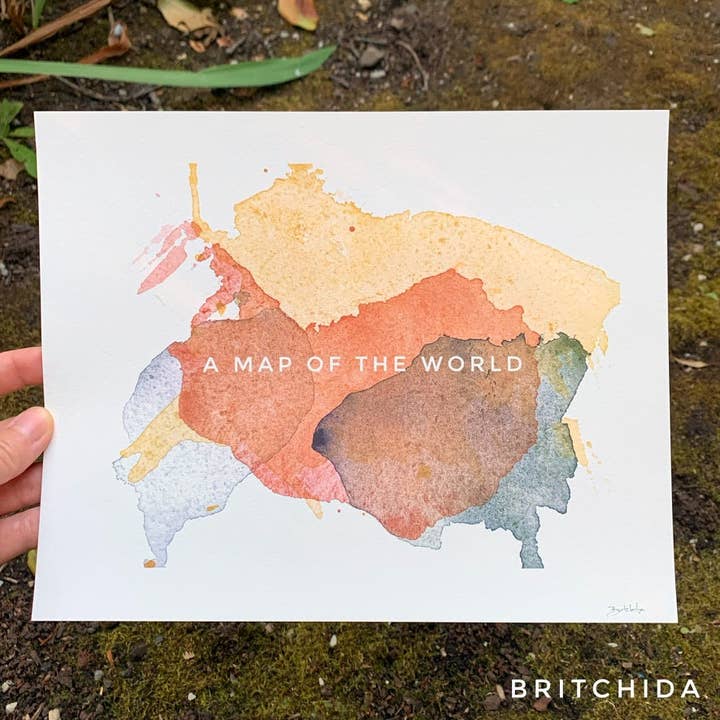 Map of the World for wholesale by Britchida