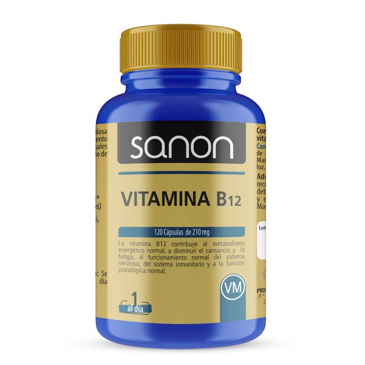 Pridahofarma - Venta al por mayor Suplementos/vitaminas para beber - SANON Vitamina B12 25 µg 120 cápsulas