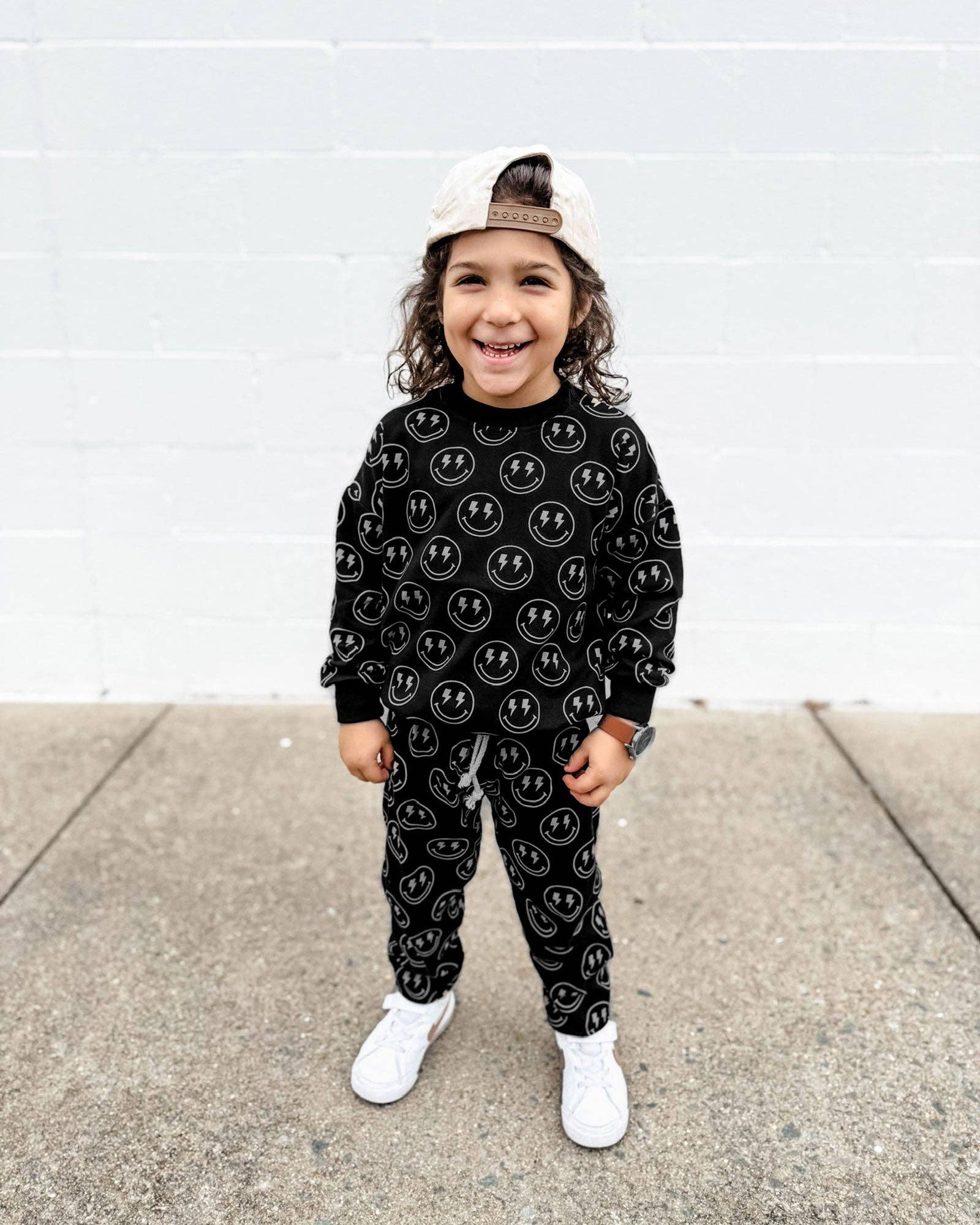 Lucky Panda Kids - Wholesale Lounge Set - Kids - Jogger Set | Electric Smiley5