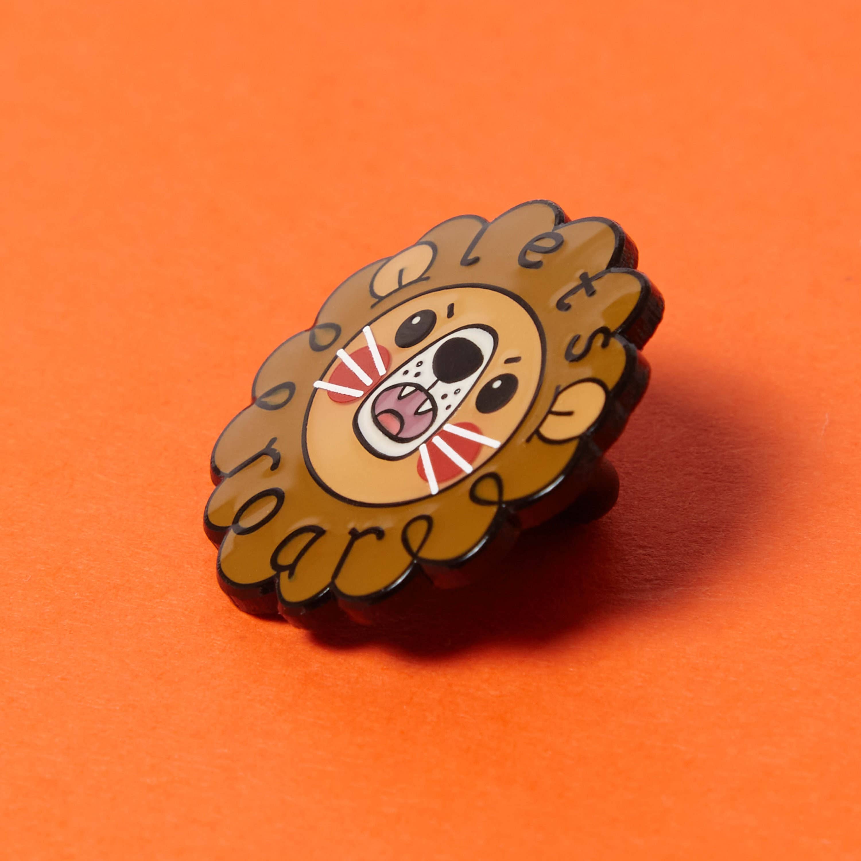 Higglebees - Vente Épinglettes/boutons - Lion - Badge Émaillé2