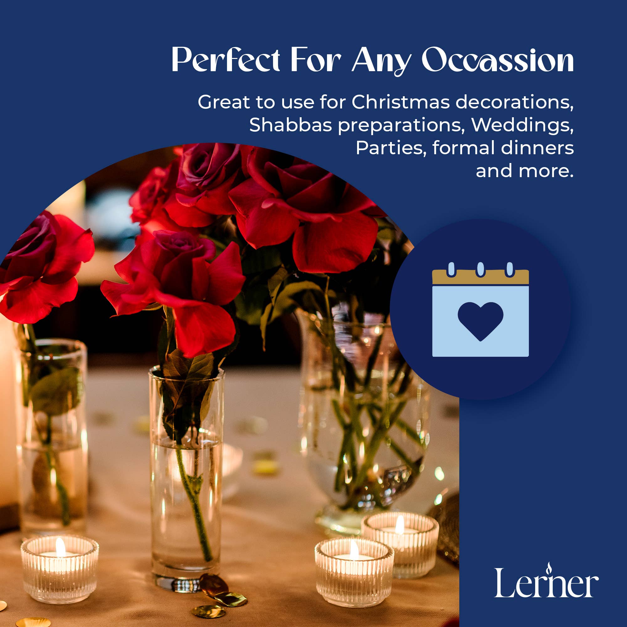 BOLSIUS – Velas aromáticas por atacado – Velas Tealight Lerner, 50 Unidades | 6 Horas de Longa Duração4