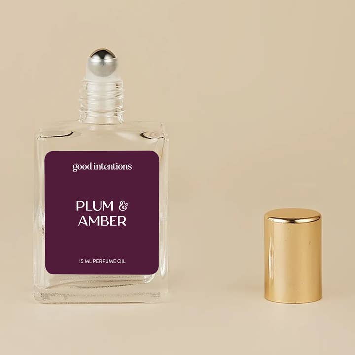 Plum & Amber Perfume Oil for wholesale by Good Intentions