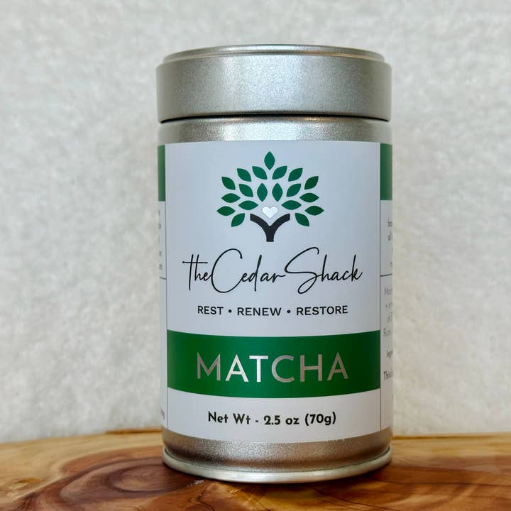 Zeremonieller Matcha 70g Dose für den Großhandel von The Cedar Shack