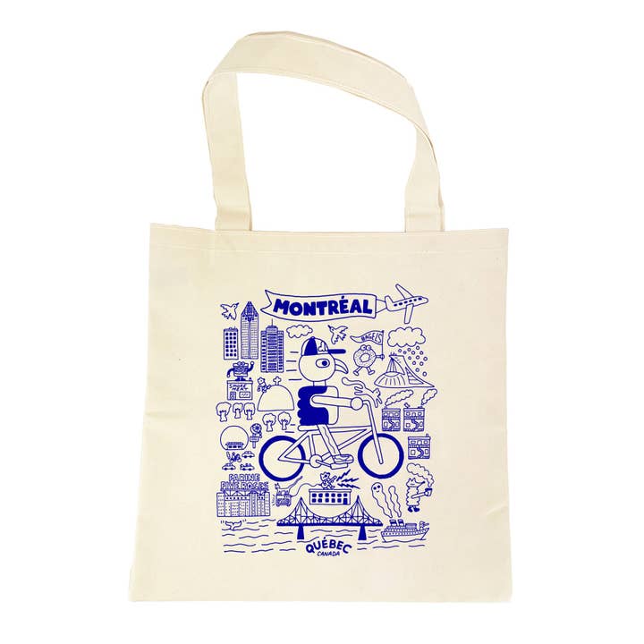 MONTRÉAL TOUT-TERRAIN — Tragetasche für den Großhandel von Paperole