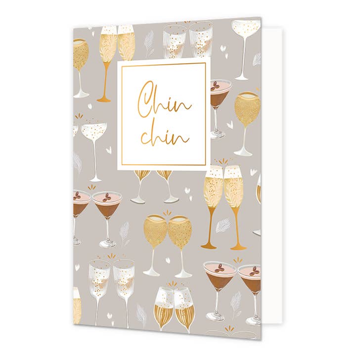 Cartão Chin Chin - cartão de felicitações por atacado de Artige BV