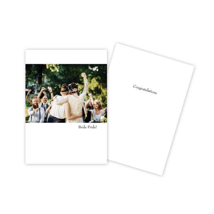 Cartão de casamento do mesmo sexo por atacado de Sun Day Greetings