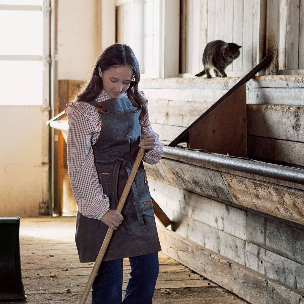 Steel & Clover – Großhandel Schürzen – Townsite Allzweckschürze aus Segeltuch10