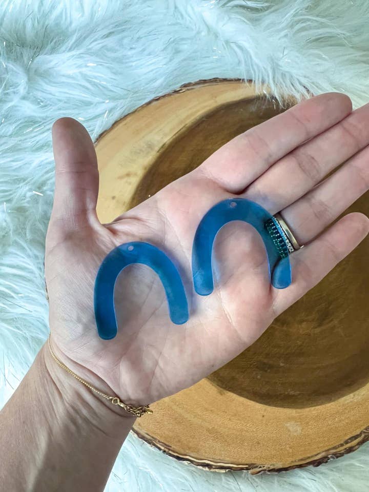 Laser Cut | Acrylic | Wholesale Custom | arch earrings 1.5" for wholesale by KBR By Donna