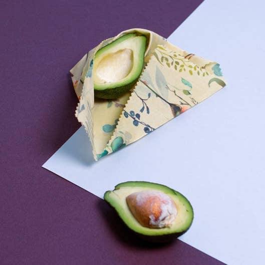 Beeswax wrap SET of 4 (S, M, L, XL) “Meadow” for wholesale by MB GISA