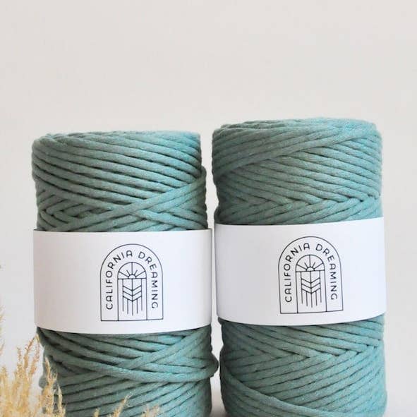 California Dreaming Macrame - Wholesale Yarn - 4mm recycled cotton rope | twisted | 100m11