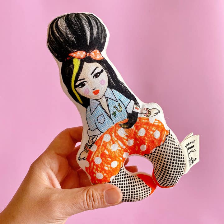 Tambour Battant - Wholesale Rammelaar - Baby - Amy Red baby rammelaar3