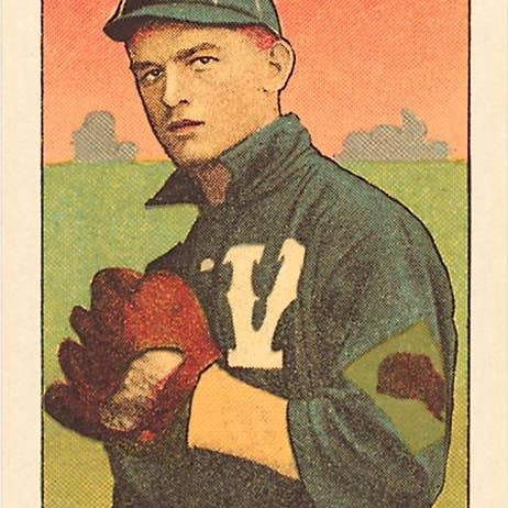 Kunstdruk AS-176 Vroege Honkbalkaart, Kusin voor wholesale door Found Image Press