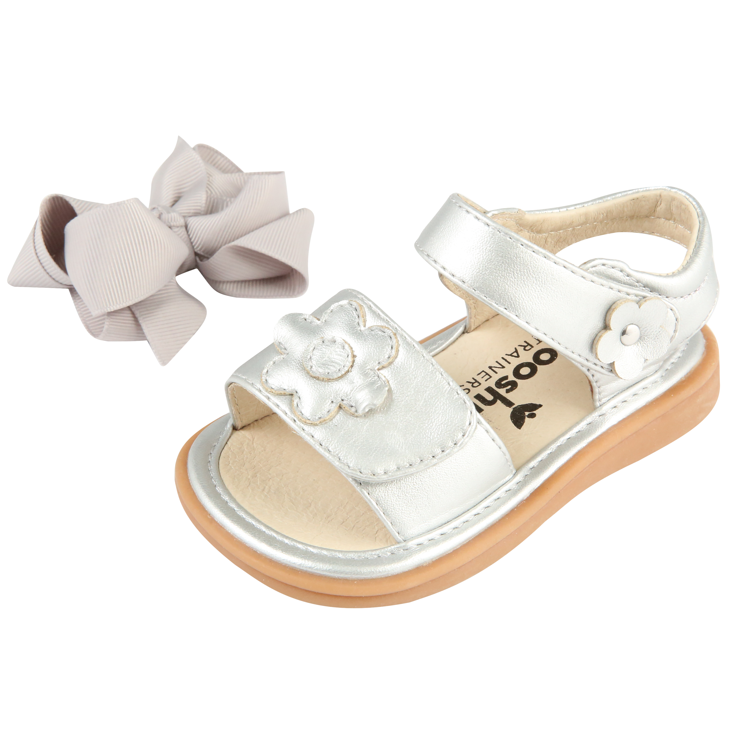 Mooshu Trainers – Großhandel Sandalen – Kinder – Ready Set Bow Sandalen - Quietschende Schuhe für Mädchen7