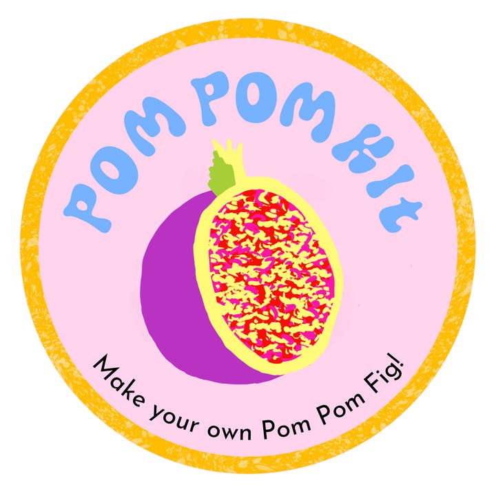 Fig Pom Pom DIY Kit for wholesale by Fat Pom Poms