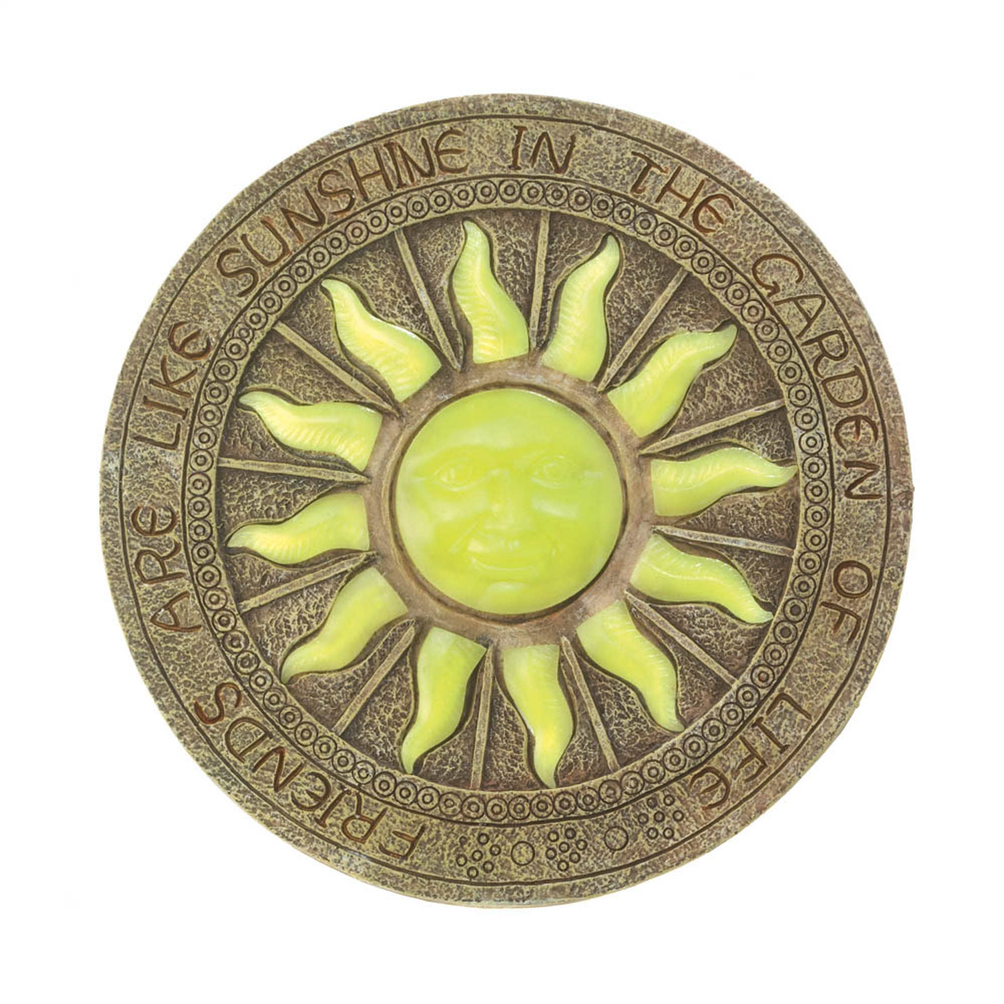Zingz Home - Wholesale Stepping Stone - Bursting Sun Glowing Stepping Stone3