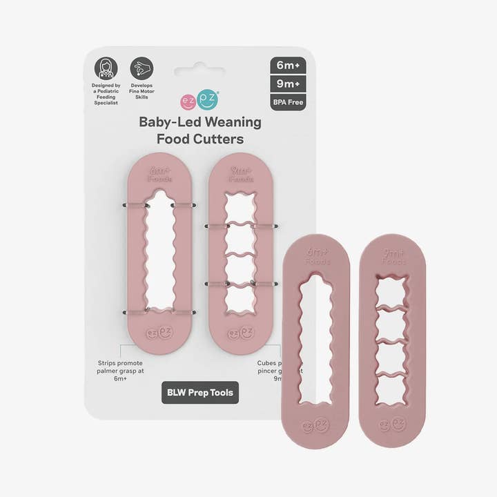 Baby led weaning food cutters blush for wholesale by EZPZ