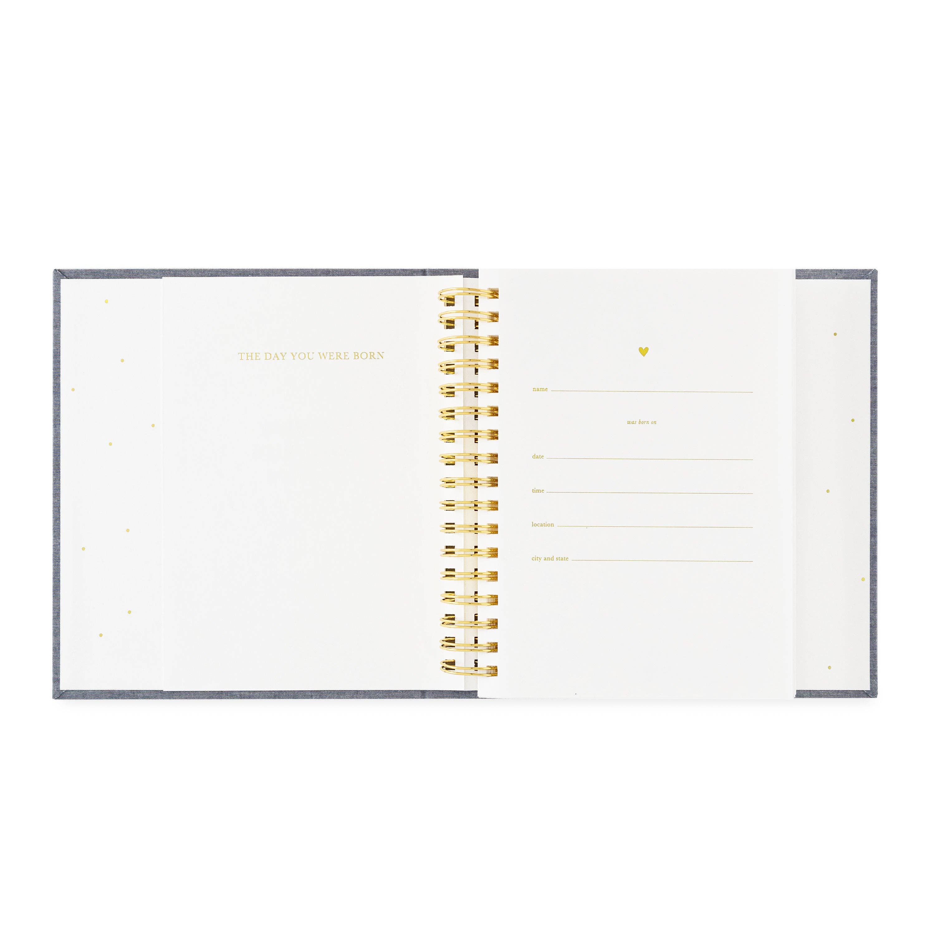 Sugar Paper - Wholesale Memory Book - Kids & Baby - The Birthday Book, Rose Linen3