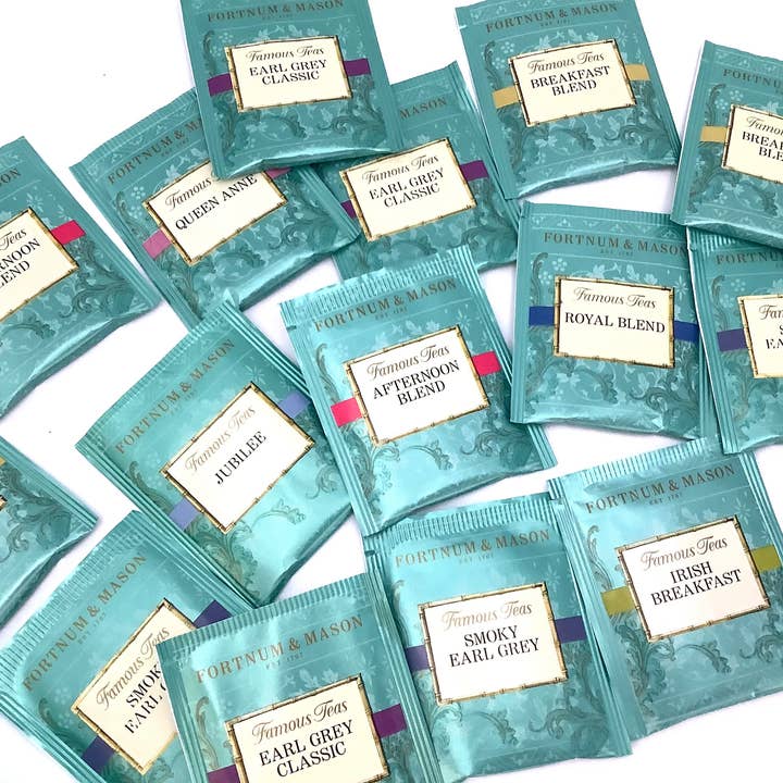 All Little Cute Things - Wholesale Tea Bags - Fortnum Mason Favor Variety assortment British Tea Packs
