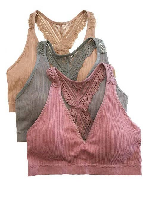 Spets brottarrygg Bralette för wholesale av Vanilla Monkey