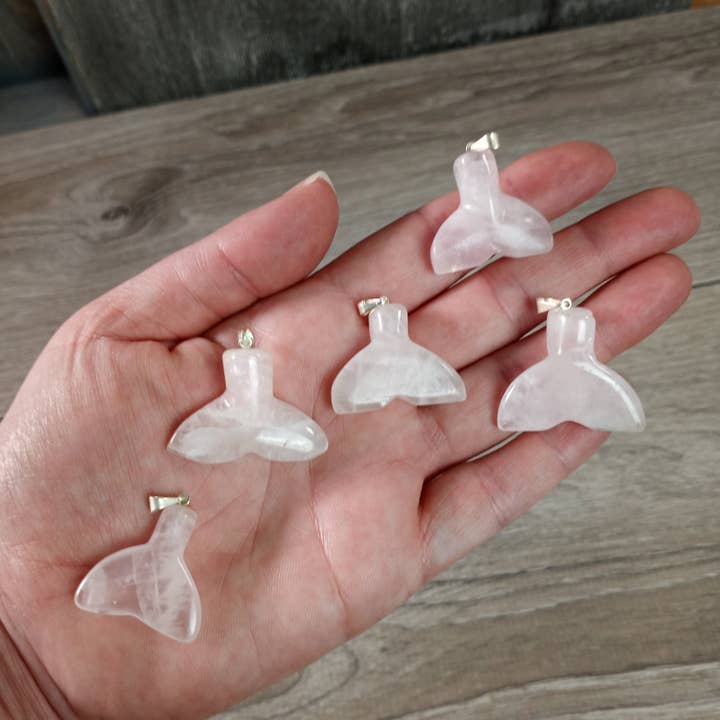 Keystone Crystals - Wholesale Individual Charm/Pendant - Gemstone Mermaid and Whale Tail Pendants – Jewelry for Gift 4
