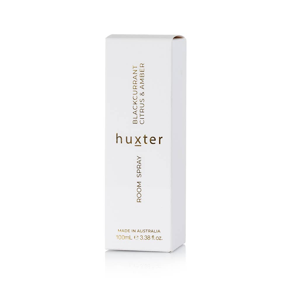 Huxter - Wholesale Room & linen spray - Room Spray - 100ml Boxed - White - Blackcurrant, Citrus & Amber2