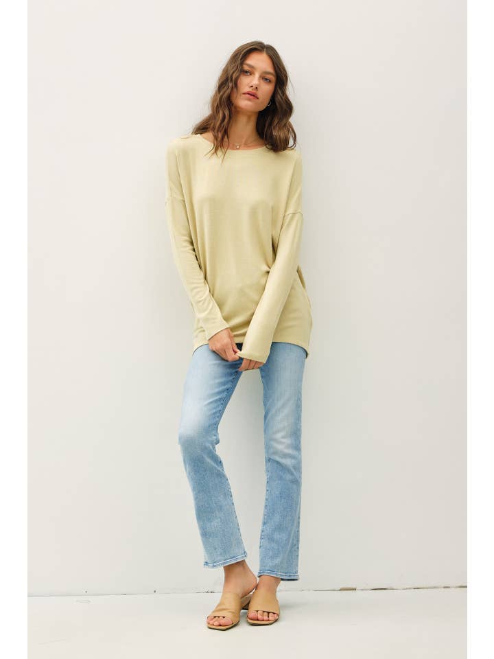 Be Cool - Wholesale Knit Top - Women's - Boat Neck Knit Top