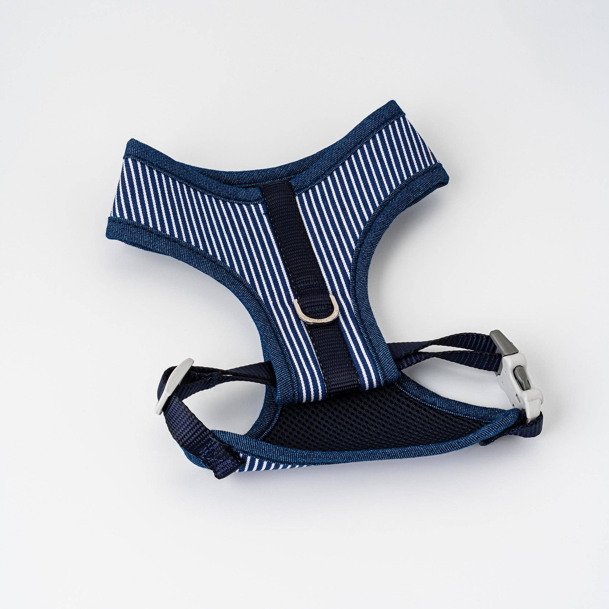 Hugo & Hudson - Wholesale Pet Harness - Dog - Fabric Dog Harness - Striped Navy6