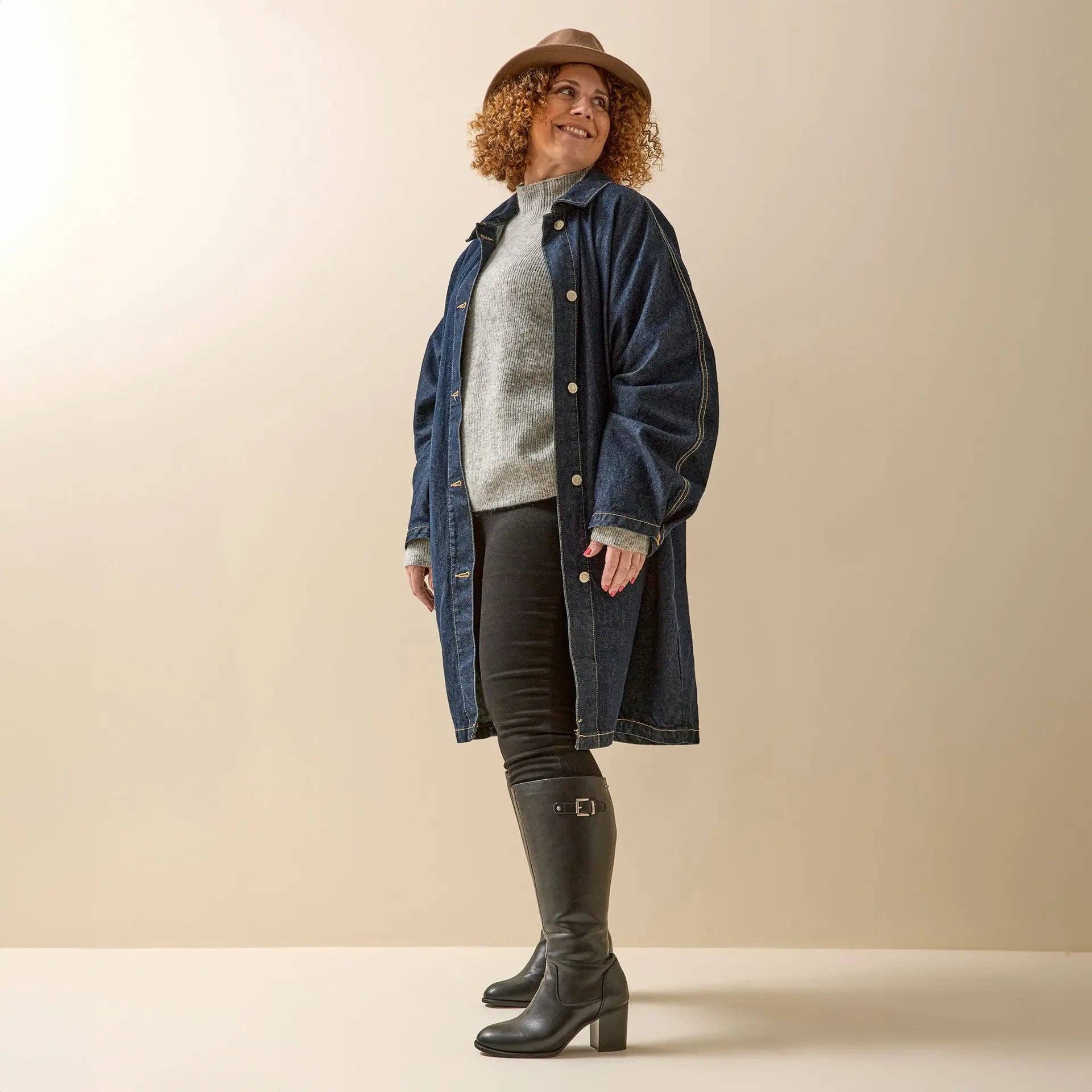 Gabylou - Wholesale Boots - Women's - Wide Calf Boots 3XL - Romy Model3