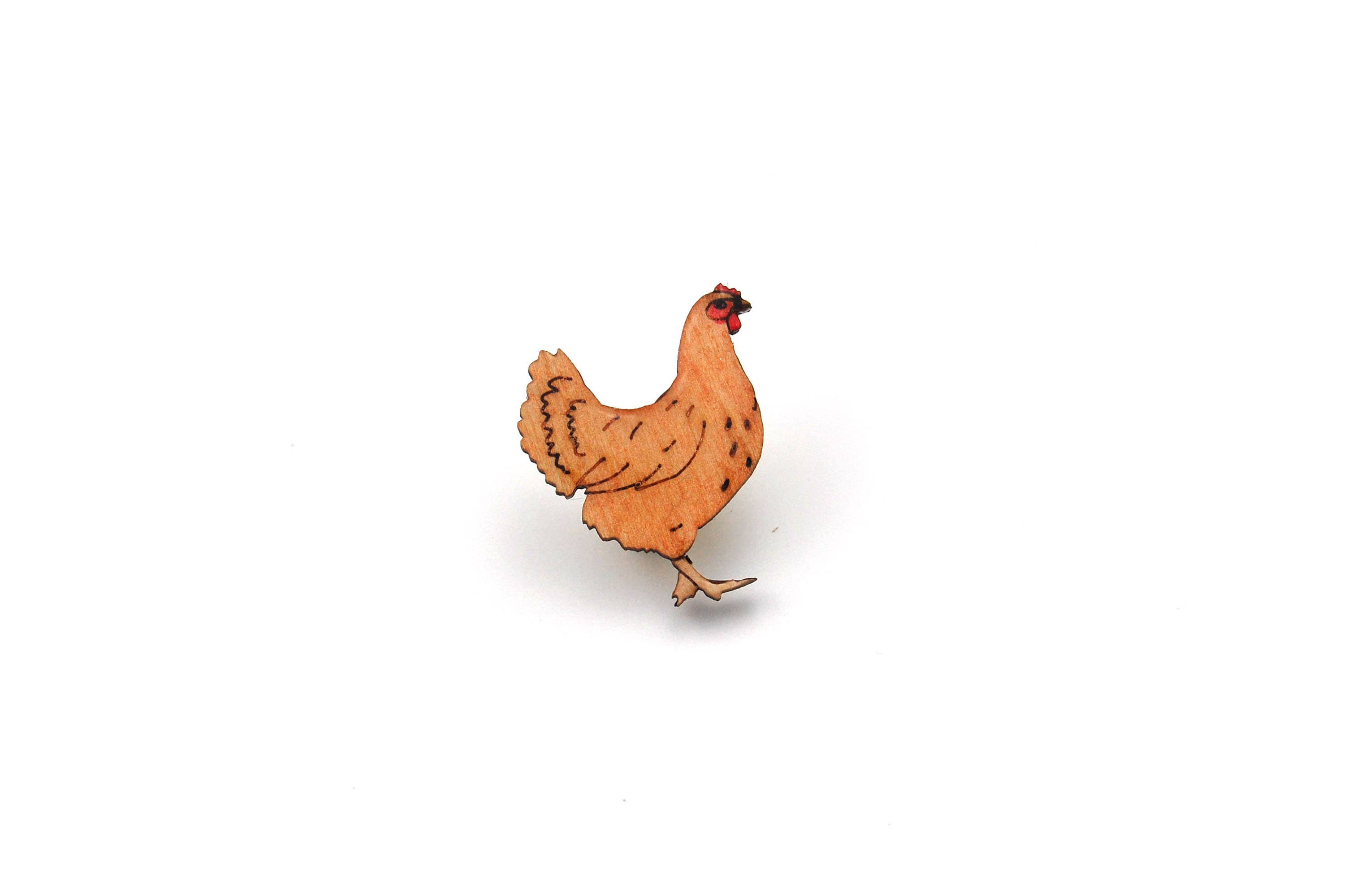 Bekbek Makes - Wholesale Brooch - Chicken Hen Pin Badge8