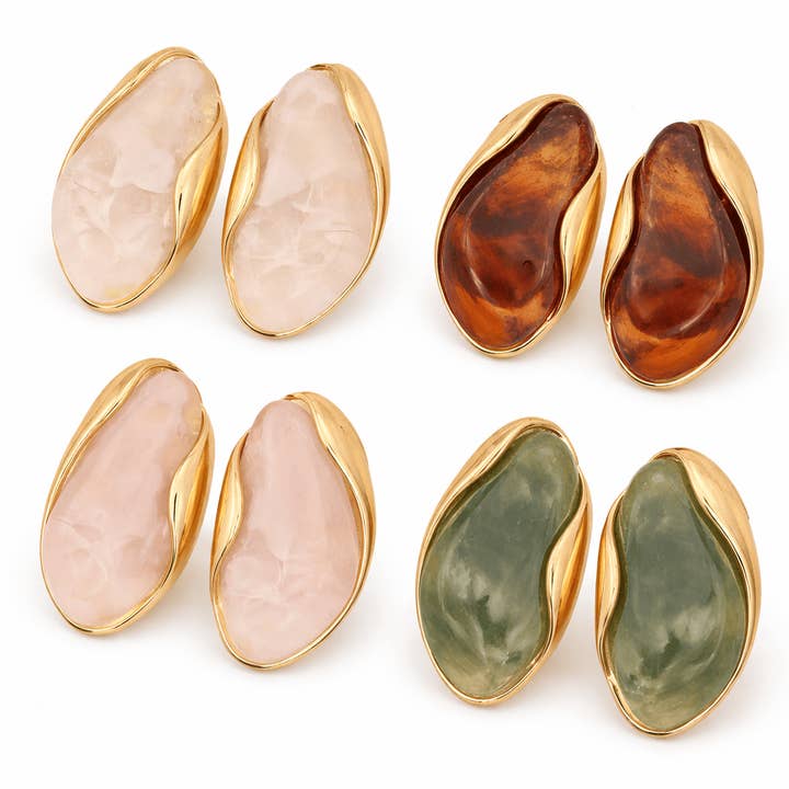 La Boucle d'Oreille Beverly Palm pour la vente par The Perfect Hoop