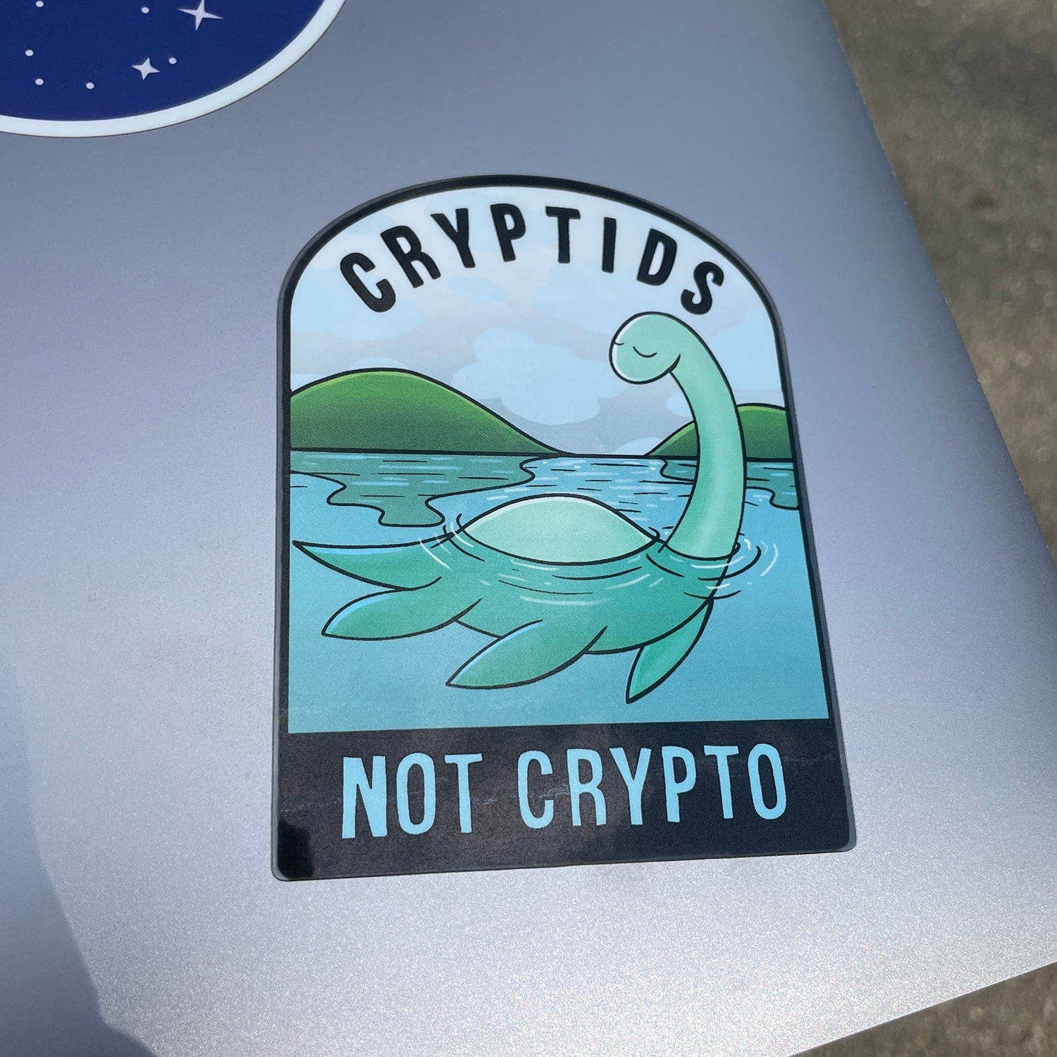 Dissent Pins - Wholesale Sticker - Cryptids Not Crypto Sticker2