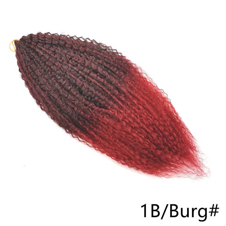 AK Brand - Wholesale Hair extensions - Long Curly Synthetic Braiding Hair with Natural Volume