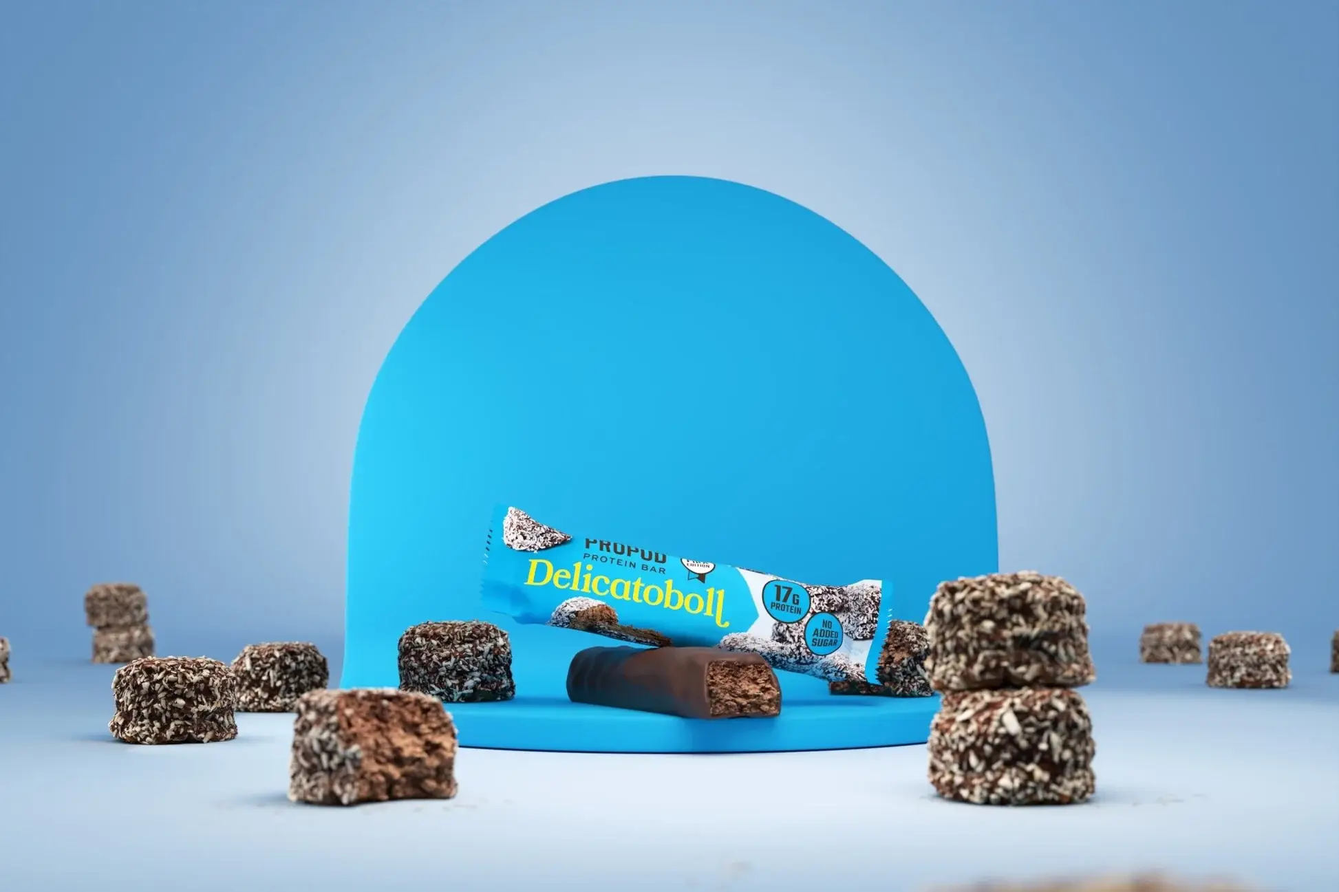 Swedelicious - Swedish Candy - Wholesale Chocolate - Swedish Fika - Chocolate Ball Protein Bar - ProPud Delicato1