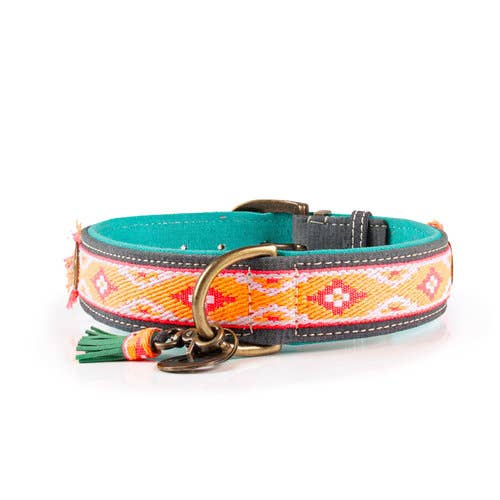 Dog with a Mission - Wholesale Pet Collar - Dog - Lois Dog Collar - Denim | Vegan | Handmade2