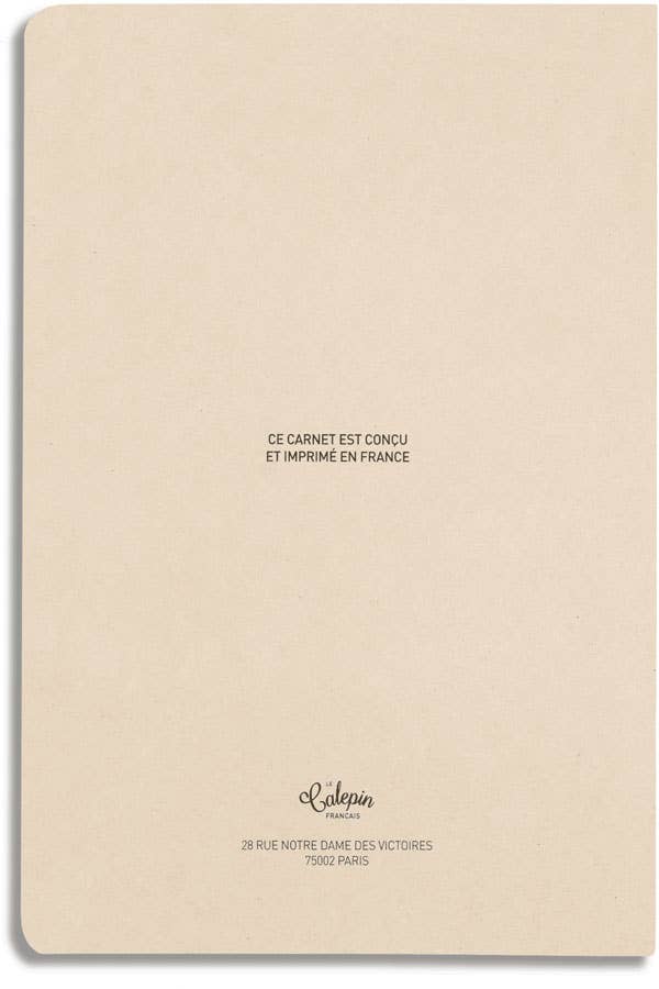 LE CALEPIN FRANCAIS – wholesale Anteckningsbok – Naturlig anteckningsbok 12 x 18 cm7