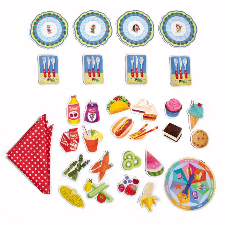 eeBoo - Wholesale Board Game - Picnic Shaped Spinner Game2