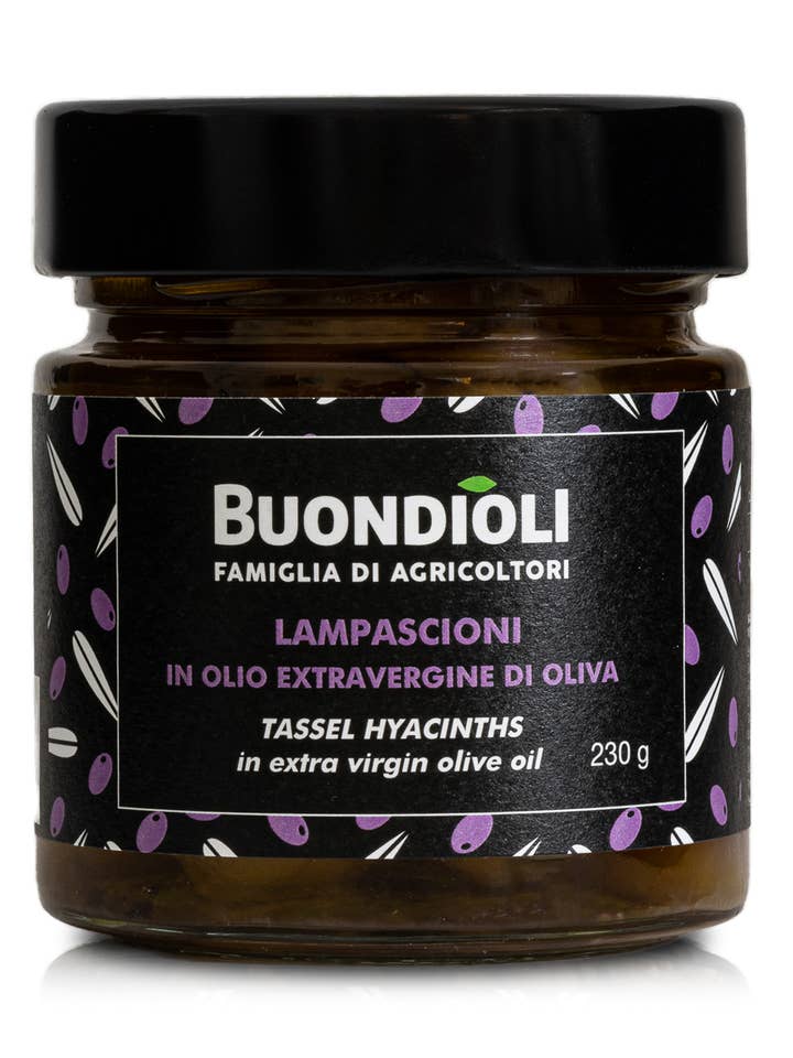 Lampascioni en Aceite EVO ideal para aperitivo para venta al por mayor de BuondiOli