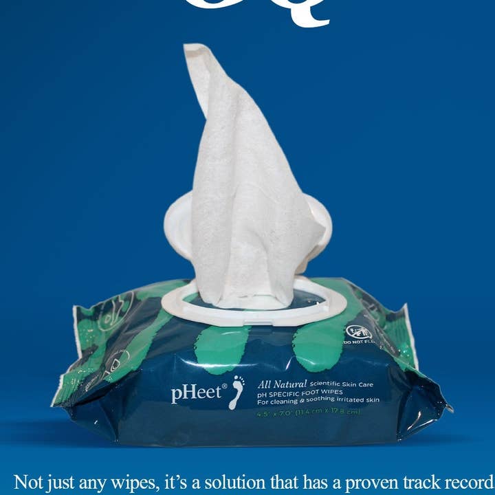 pH Select – Großhandel Fußcreme – pHEet® Antimykotische und antibakterielle Fußtücher für Fußpilz0