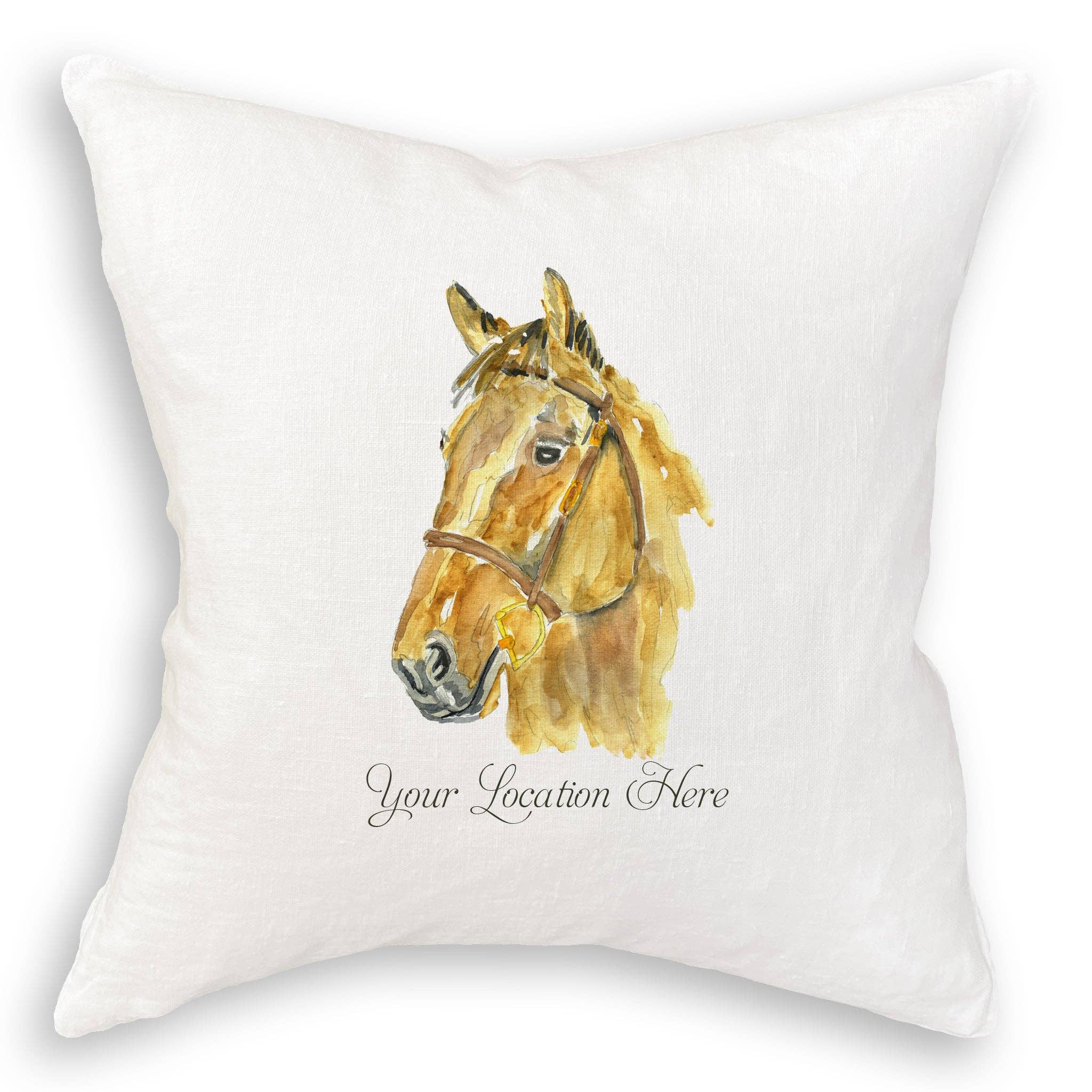 French Graffiti - Wholesale Tea Towel - Horse Head with Location11