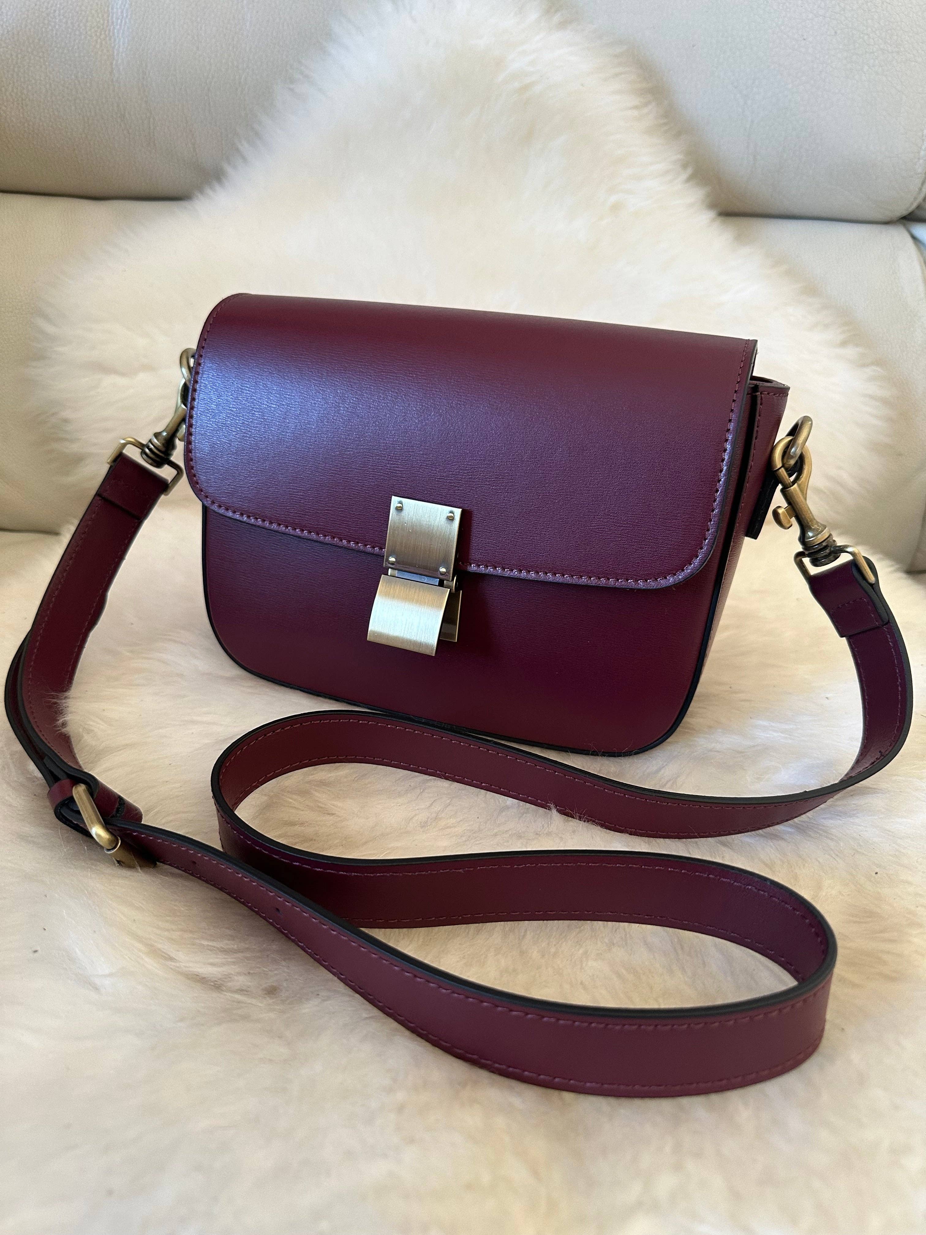 Zhade - Vente Sac porté épaule – femme - ARIA - boîte en cuir véritable14